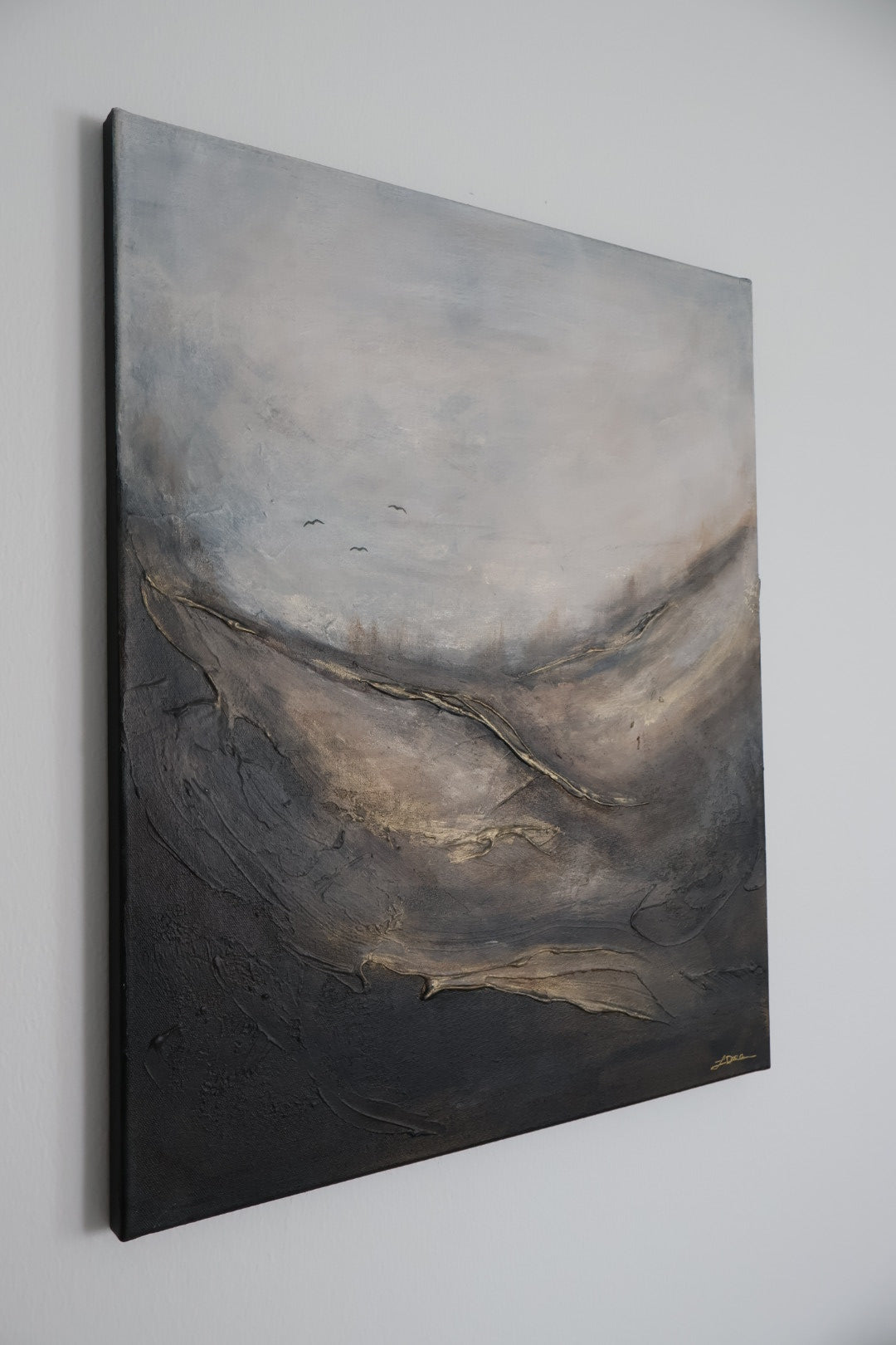 Humiseva hiljaisuus 50x61 cm