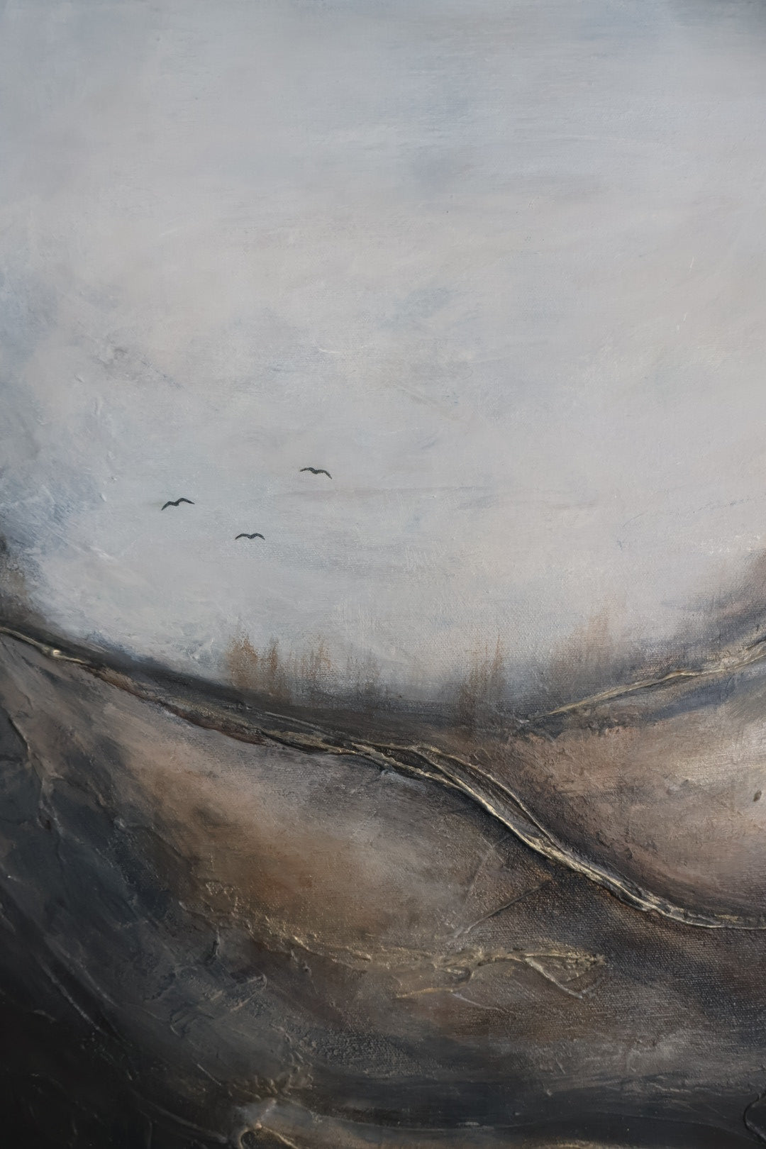 Humiseva hiljaisuus 50x61 cm