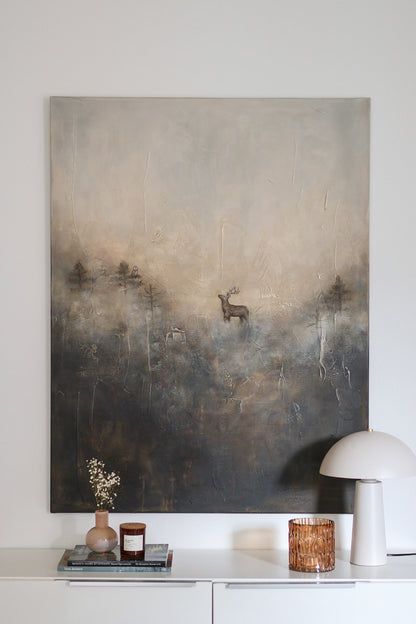 Hauraan hetken lumo 89x116 cm