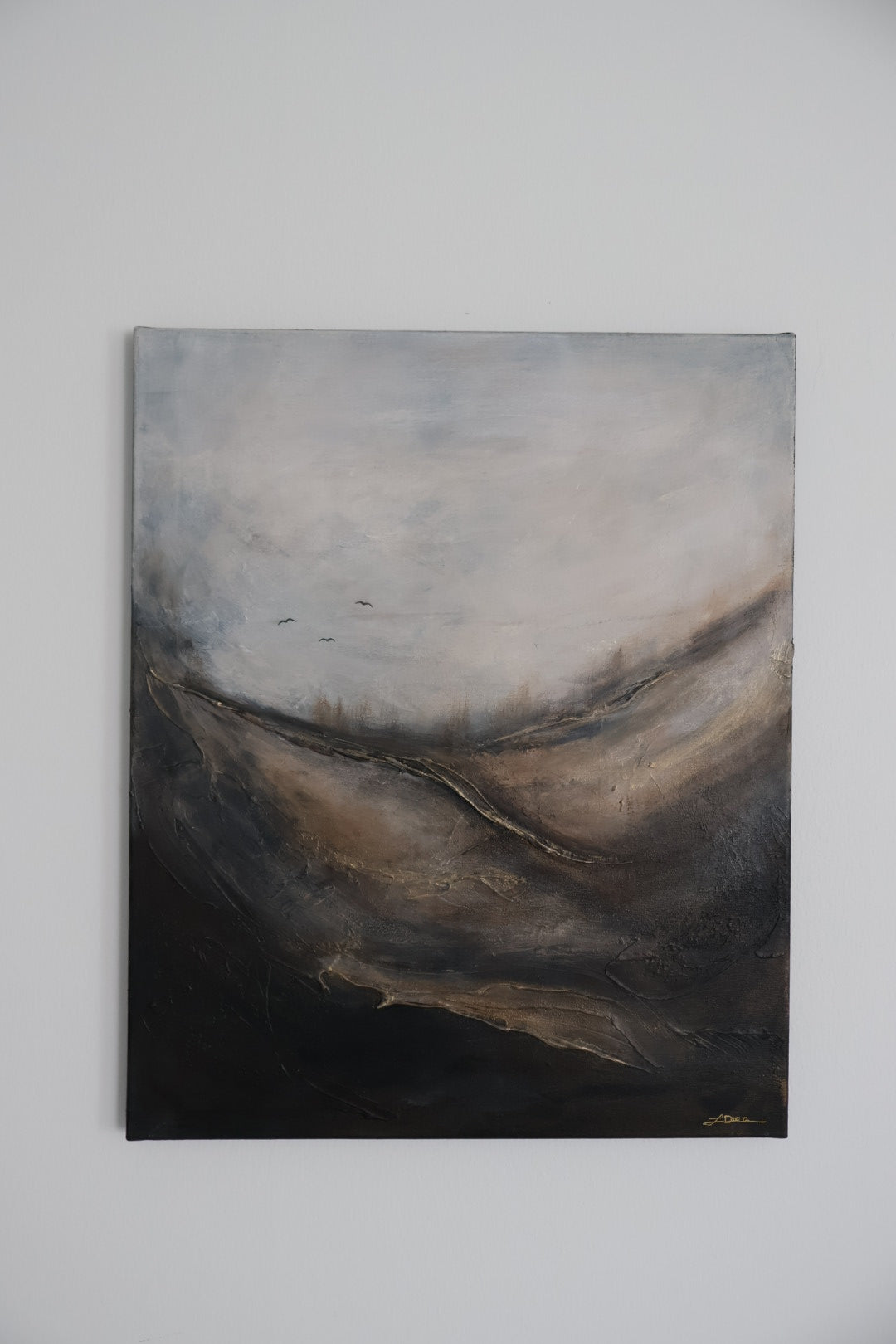 Humiseva hiljaisuus 50x61 cm