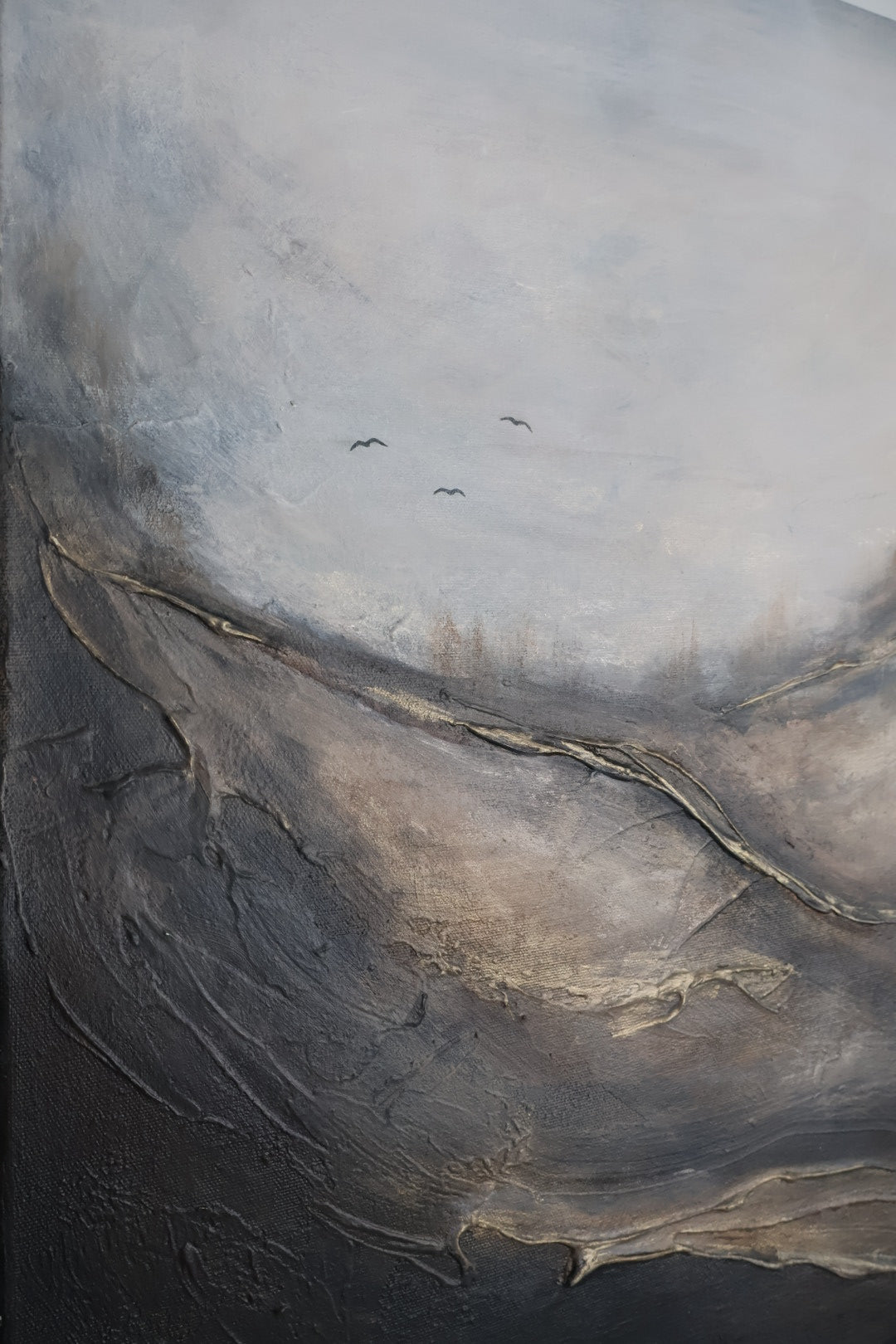 Humiseva hiljaisuus 50x61 cm