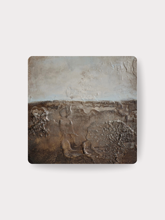 Hiljaa ollen 10x10 cm